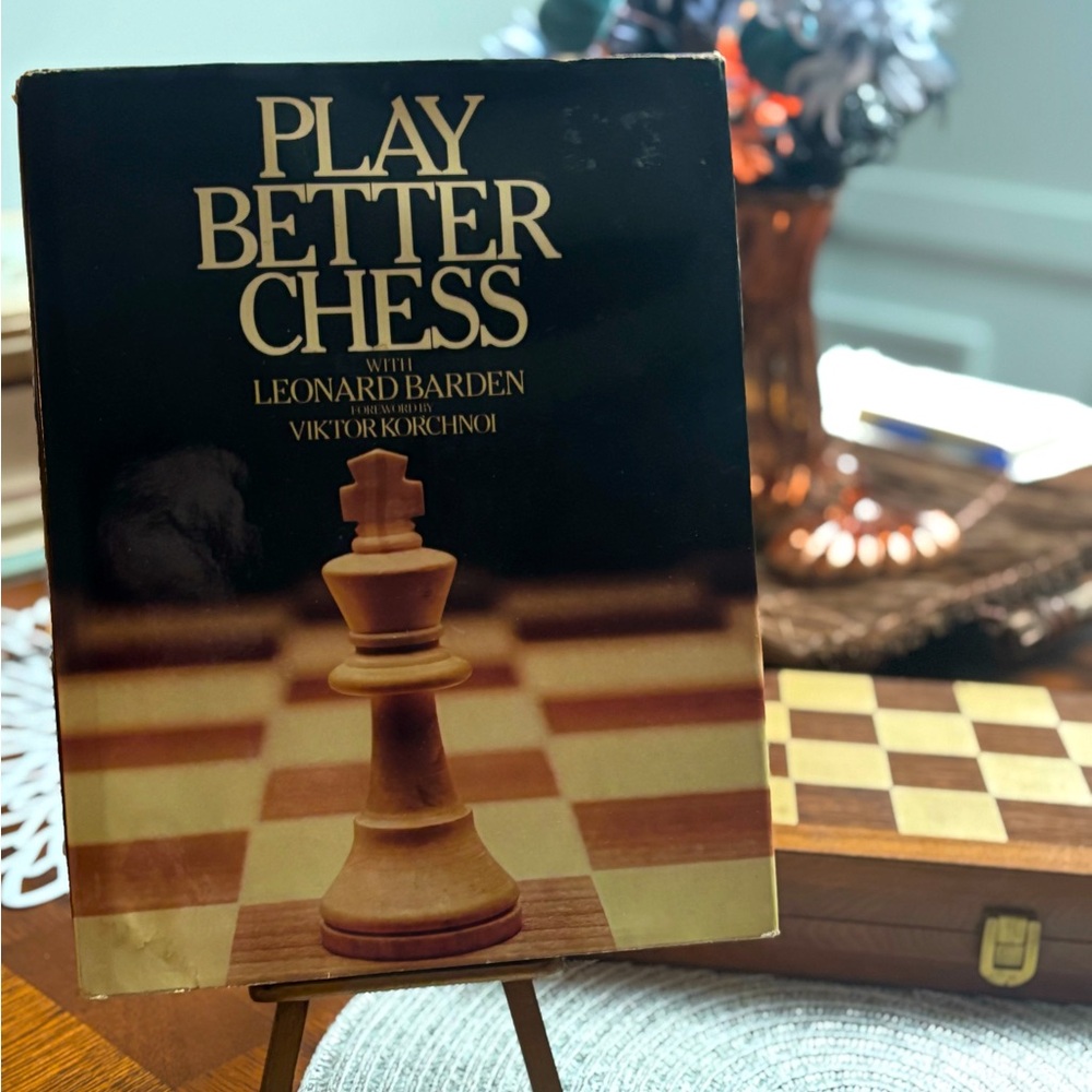 Play Better Chess Book by Leonard Barden -